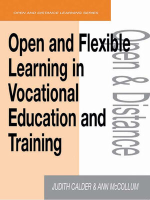 cover image of Open and Flexible Learning in Vocational Education and Training